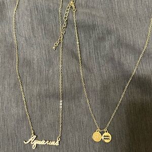 Aquarius Necklaces
